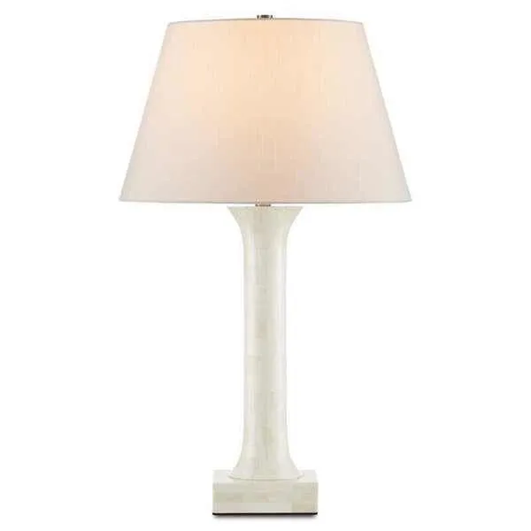 Product Image 1 for Haddee Bone Table Lamp from Currey & Company