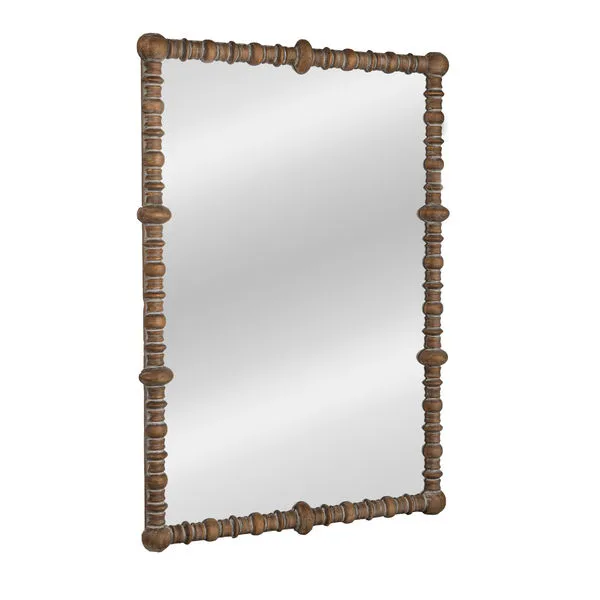 Product Image 1 for Westwood Natural Beaded Mirror from Creative Co-Op