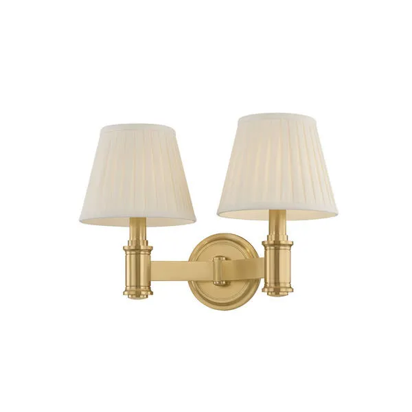 Product Image 1 for Woodland Park Aged Brass Wall Sconce from Hudson Valley