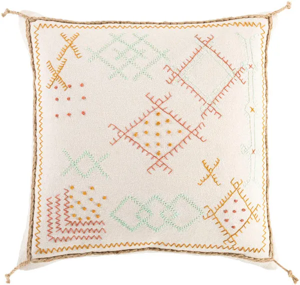 Product Image 1 for Sambramba White / Mustard Pillow from Surya