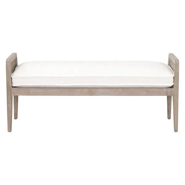 Product Image 1 for Leone Peyton Pearl Oak Bench from Essentials for Living