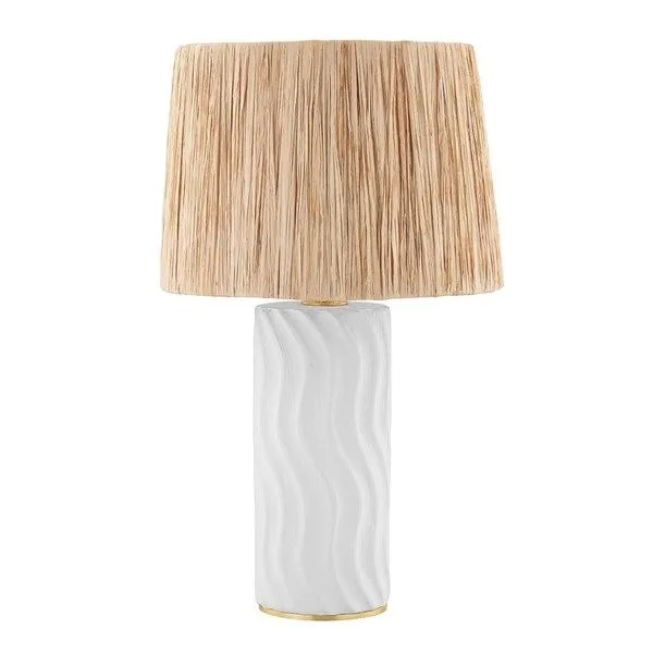 Product Image 1 for Daniella Wavy Textured Table Lamp from Mitzi