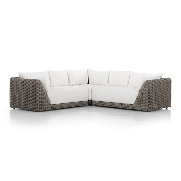 Product Image 4 for Como Outdoor 3 Piece Sectional from Four Hands