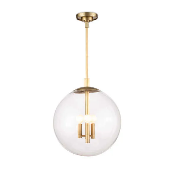 Product Image 2 for Cafe Pendant Small (Natural Brass) from Regina Andrew Design