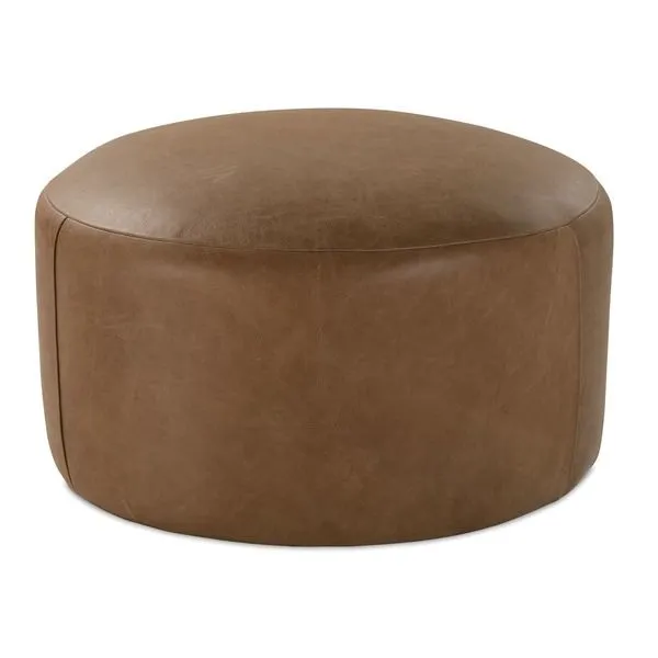 Product Image 1 for Cleo Leather Ottoman from Rowe Furniture