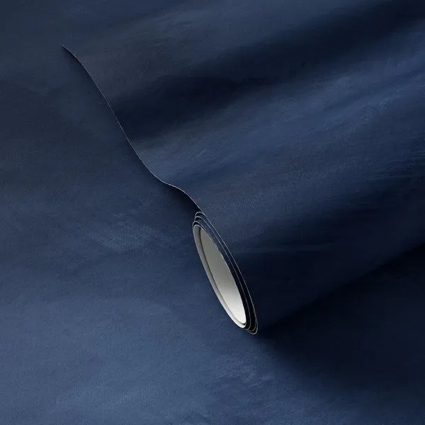 Product Image 1 for Limewash Navy Wallpaper from Four Hands