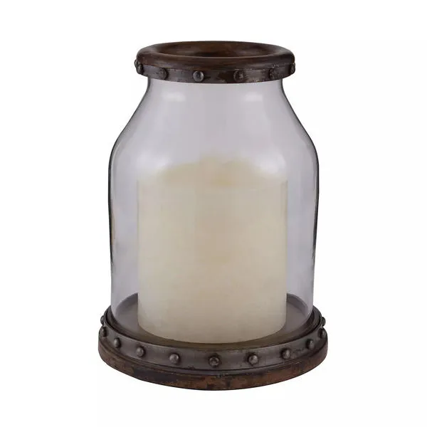 Product Image 1 for Nail Head Banded Hurricane from Elk Home