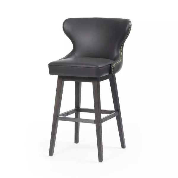 Product Image 4 for Julie Swivel Bar + Counter Stool from Four Hands