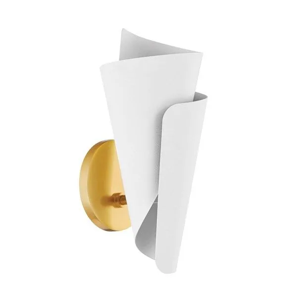 Product Image 1 for Davina 1-Light Modern Decorative Aged Brass Wall Sconce from Mitzi