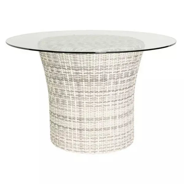 Product Image 1 for Sonoma 48" Round Dining Base with Glass Top from Woodard