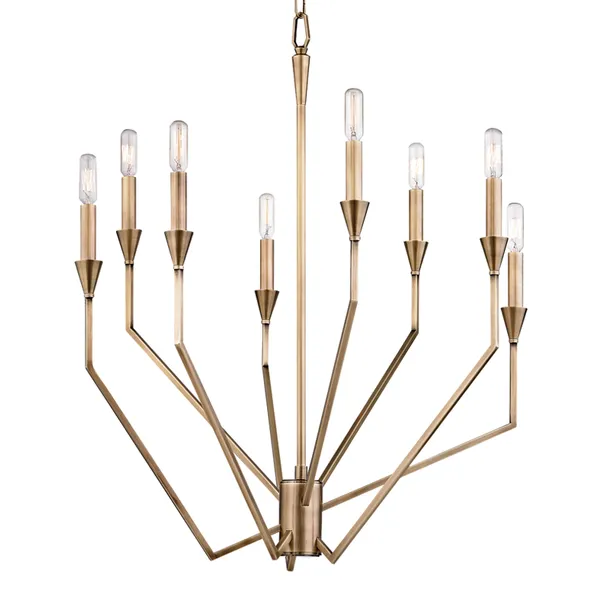 Product Image 1 for Archie 8 Light Chandelier from Hudson Valley