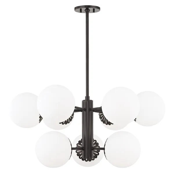 Product Image 1 for Paige 9 Light Chandelier from Mitzi