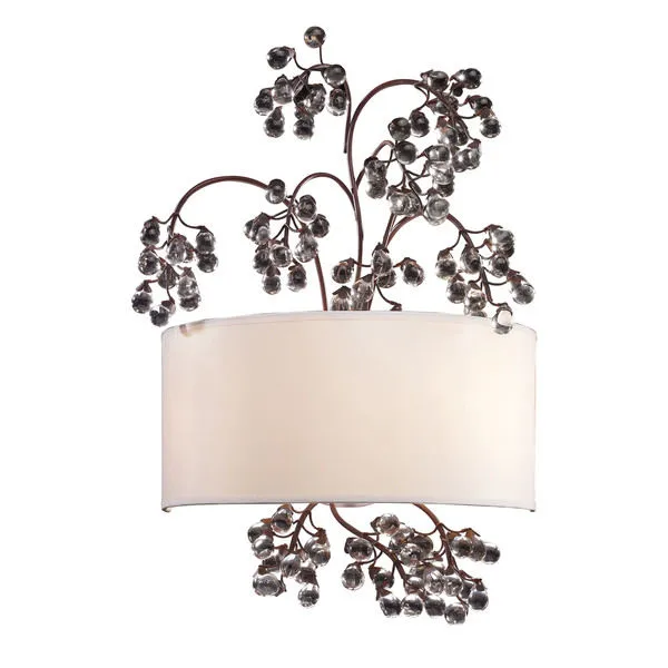 Product Image 2 for Winterberry 2 Light Sconce In Antique Darkwood from Elk Lighting