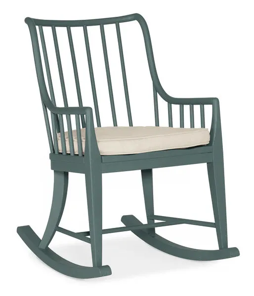 Product Image 1 for Serenity Moorings Blue Beech Rocking Chair from Hooker Furniture