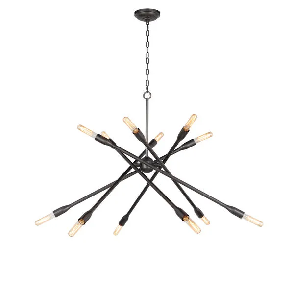 Product Image 1 for Cobra Large Oil Rubbed Bronze Chandelier from Regina Andrew Design