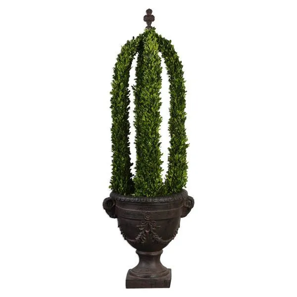 Product Image 1 for Uttermost Preserved Boxwood Obelisk Tower from Uttermost