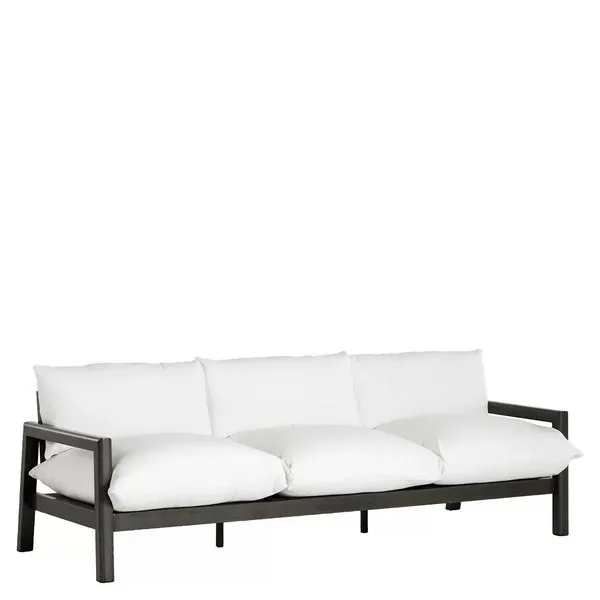 Product Image 1 for Monterey Alum Slate Gray Sofa 3-seat from Summer Classics
