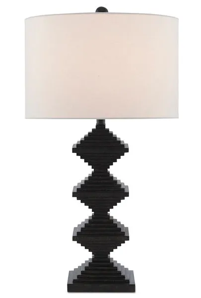 Product Image 3 for Pelor Black Table Lamp from Currey & Company