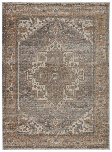 Product Image 2 for Vibe By Venn Medallion Tan/ Gray Rug from Jaipur 