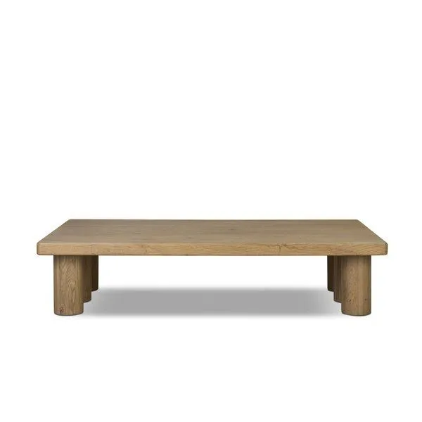 Product Image 1 for Carrigan Coffee Table - Aged Natural Oak Veneer from Four Hands