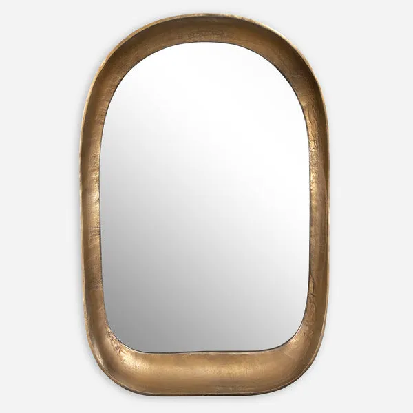Product Image 1 for Bradano Brass Arch Mirror from Uttermost