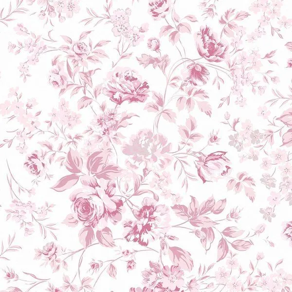 Product Image 1 for Rachel Ashwell Romantic Rose Wallpaper from Graham & Brown