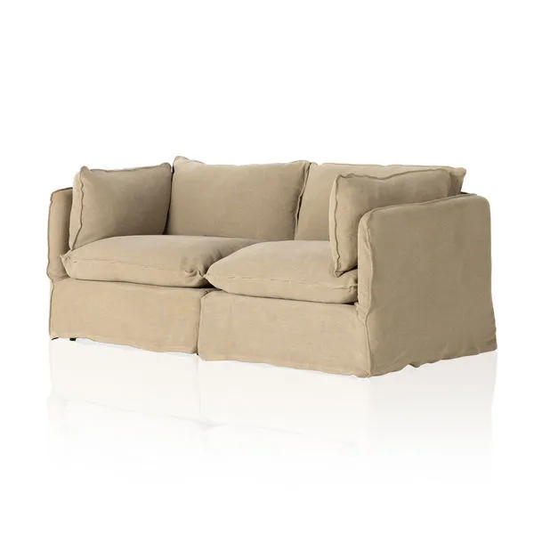 Product Image 1 for Andre Slipcover 2-Piece Sectional - Broadway Canvas from Four Hands