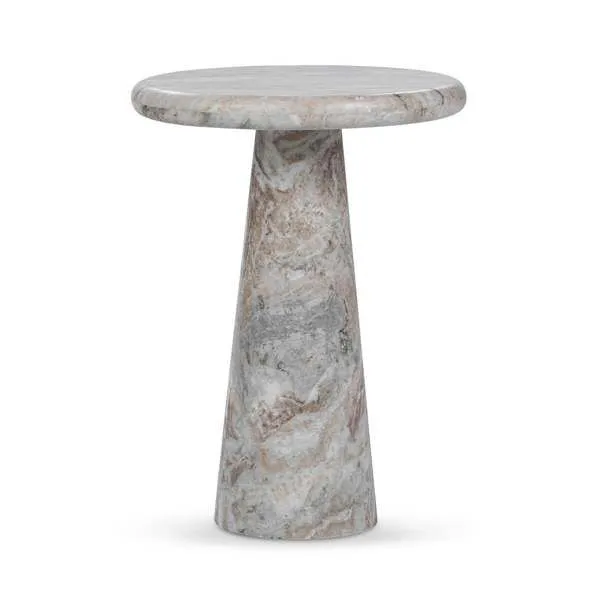 Product Image 1 for Huxley Marble Round Accent Table from Classic Home