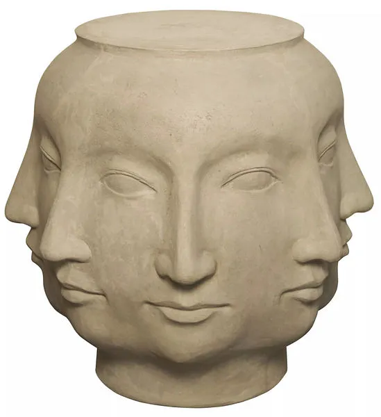 Product Image 1 for Multi Face Accent Stool from Noir