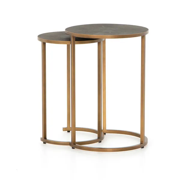 Product Image 7 for Shagreen Nesting Table from Four Hands