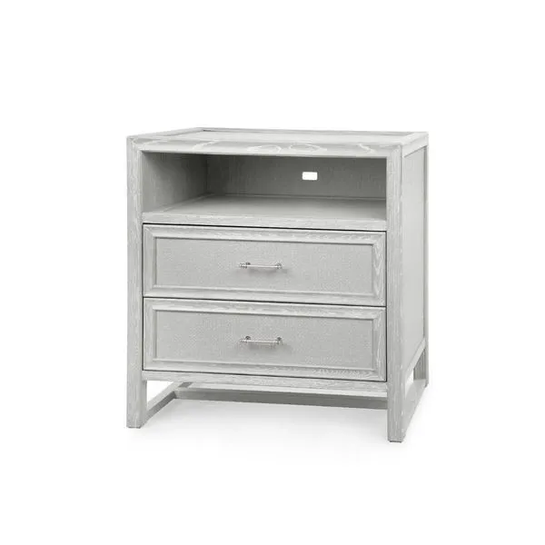 Product Image 1 for Vivian Grey Lacquered 2-Drawer Side Table from Villa & House