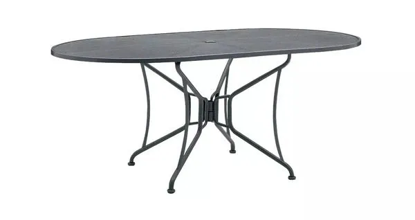 Product Image 1 for 42x72 Wrought Iron Premium Umbrella Table from Woodard