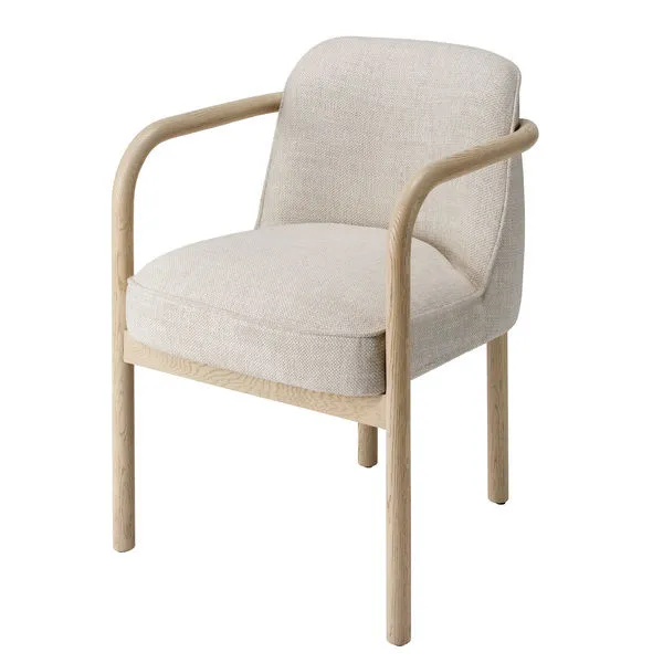 Product Image 1 for Tether Pale Oak Dining Chair from Jamie Young