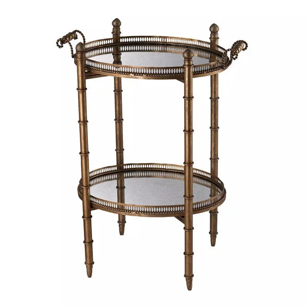 Product Image 1 for Tyrella Gold Tray Table from Elk Home