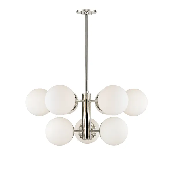 Product Image 1 for Paige 9 Light Chandelier from Mitzi