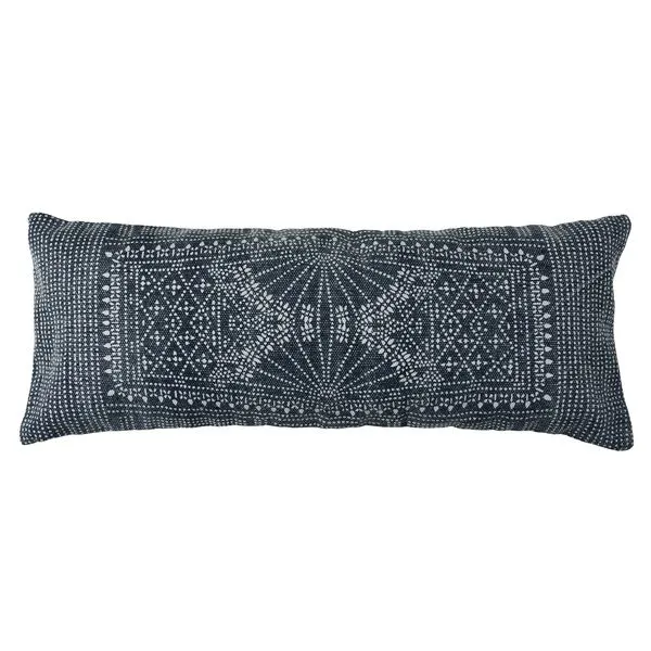 Product Image 2 for Indigo Batik Lumbar Pillow   Indigo Batik from Homart