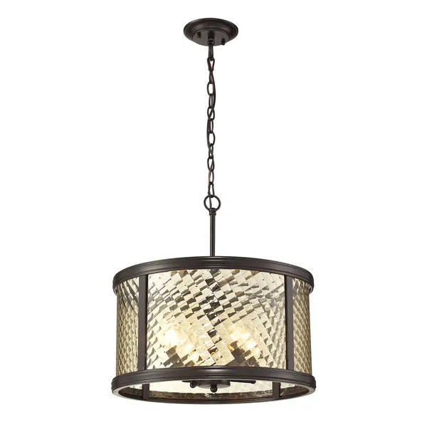 Product Image 1 for Chandler Collection 4 Light Pendant In Oil Rubbed Bronze from Elk Lighting