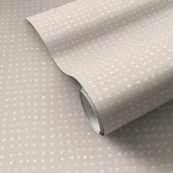 Product Image 1 for Bisous Grey II Wallpaper by Jess Engle from Four Hands