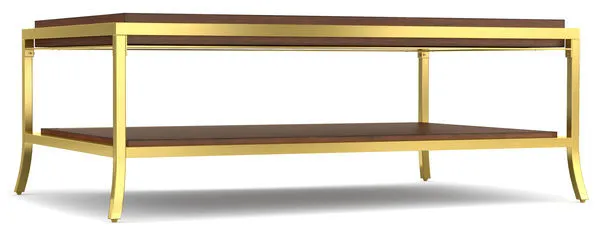 Product Image 3 for Horizon Line Rect Starburst Cocktail Table from Hooker Furniture