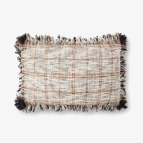 Product Image 1 for Charleston Black / Natural Pillow from Loloi