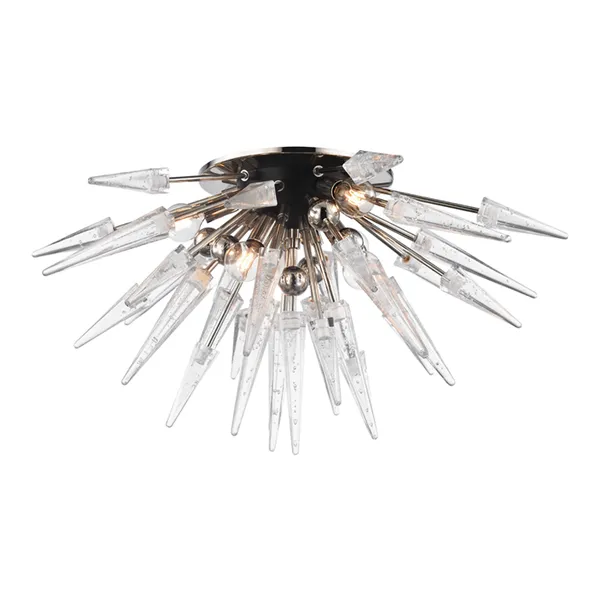 Product Image 1 for Sparta 6 Light Semi Flush from Hudson Valley