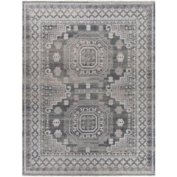 Product Image 4 for Almeria Black / Gray Rug from Surya