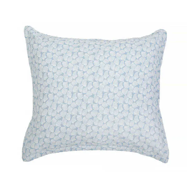 Product Image 1 for Biscayne Cotton Euro Sham  - Light Blue from Pom Pom at Home