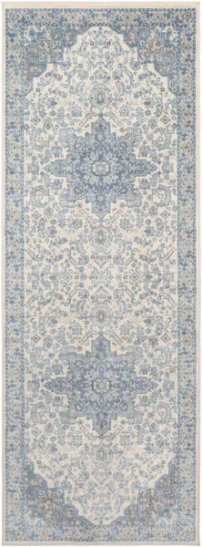 Product Image 6 for Monaco Bright Blue / Cream Rug from Surya