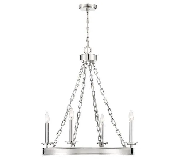 Product Image 3 for Seville 4 Light Chandelier from Savoy House 