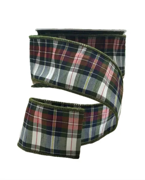 Product Image 2 for Highland Hearth Plaid Ribbon from D. Stevens