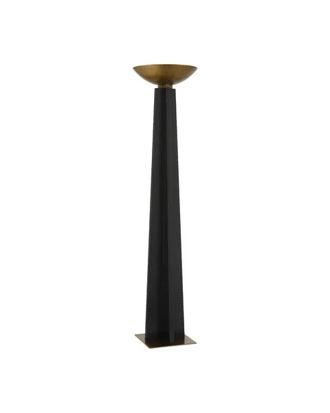 Product Image 1 for Calyx Torchiere Floor Lamp from Currey & Company