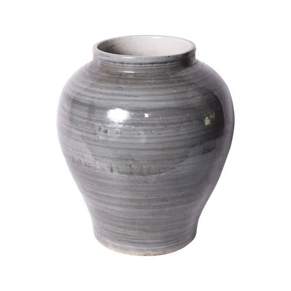 Product Image 1 for Iron Gray Open Top Jar from Legend of Asia