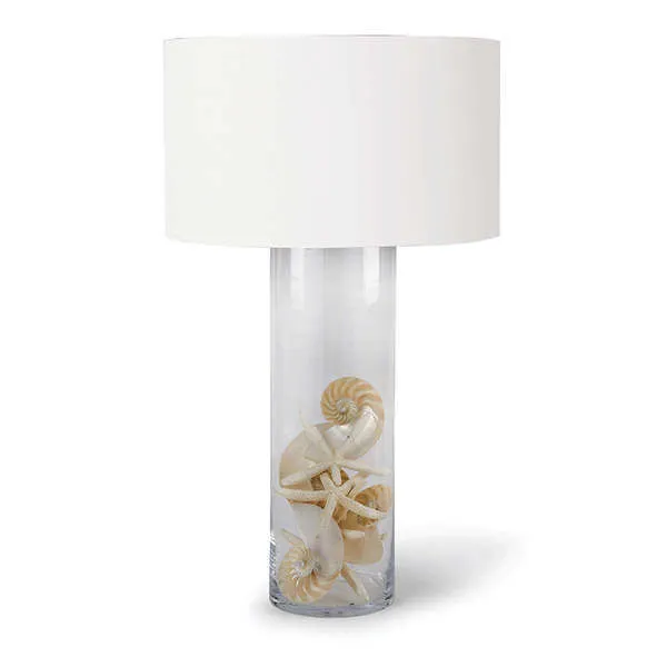 Product Image 1 for Glass Cylinder Table Lamp from Regina Andrew Design