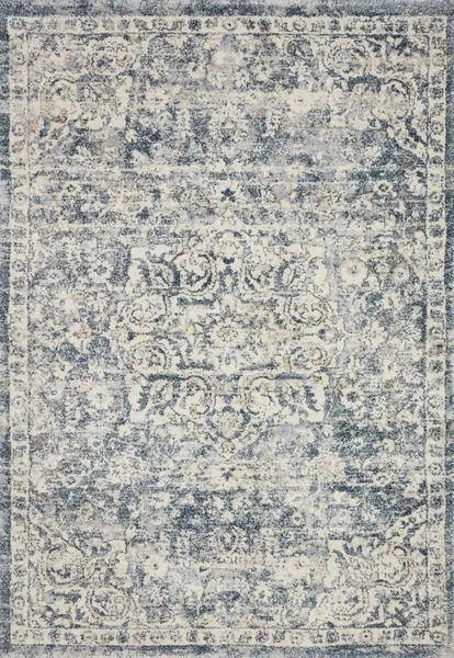 Product Image 3 for Theory Ivory / Blue Rug from Loloi